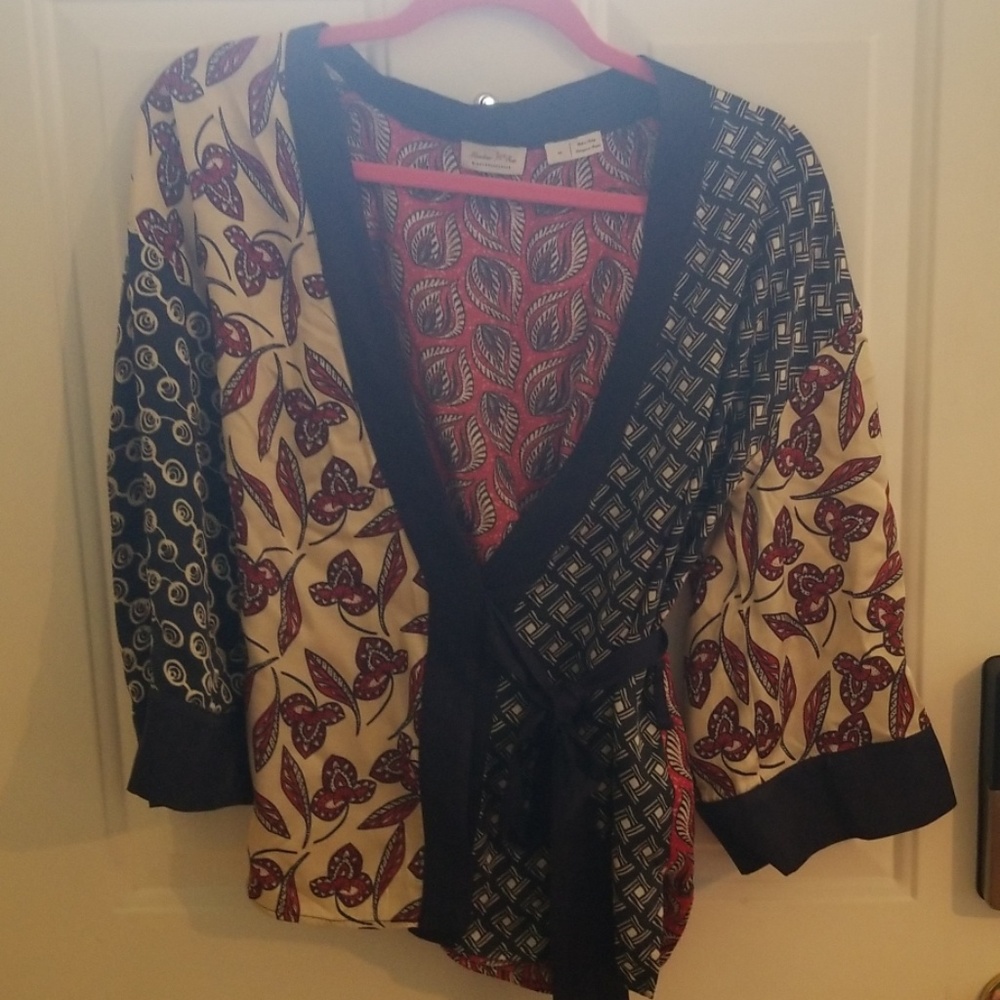Meadow Rue wrap top